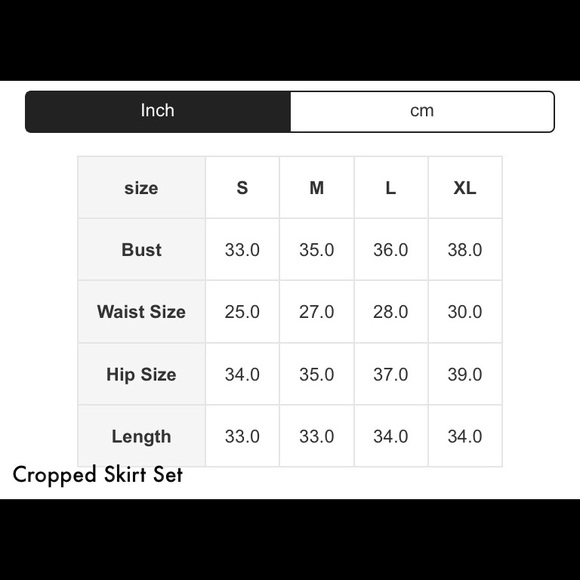 💙Crop Skirt Set💙 - Picture 6 of 6